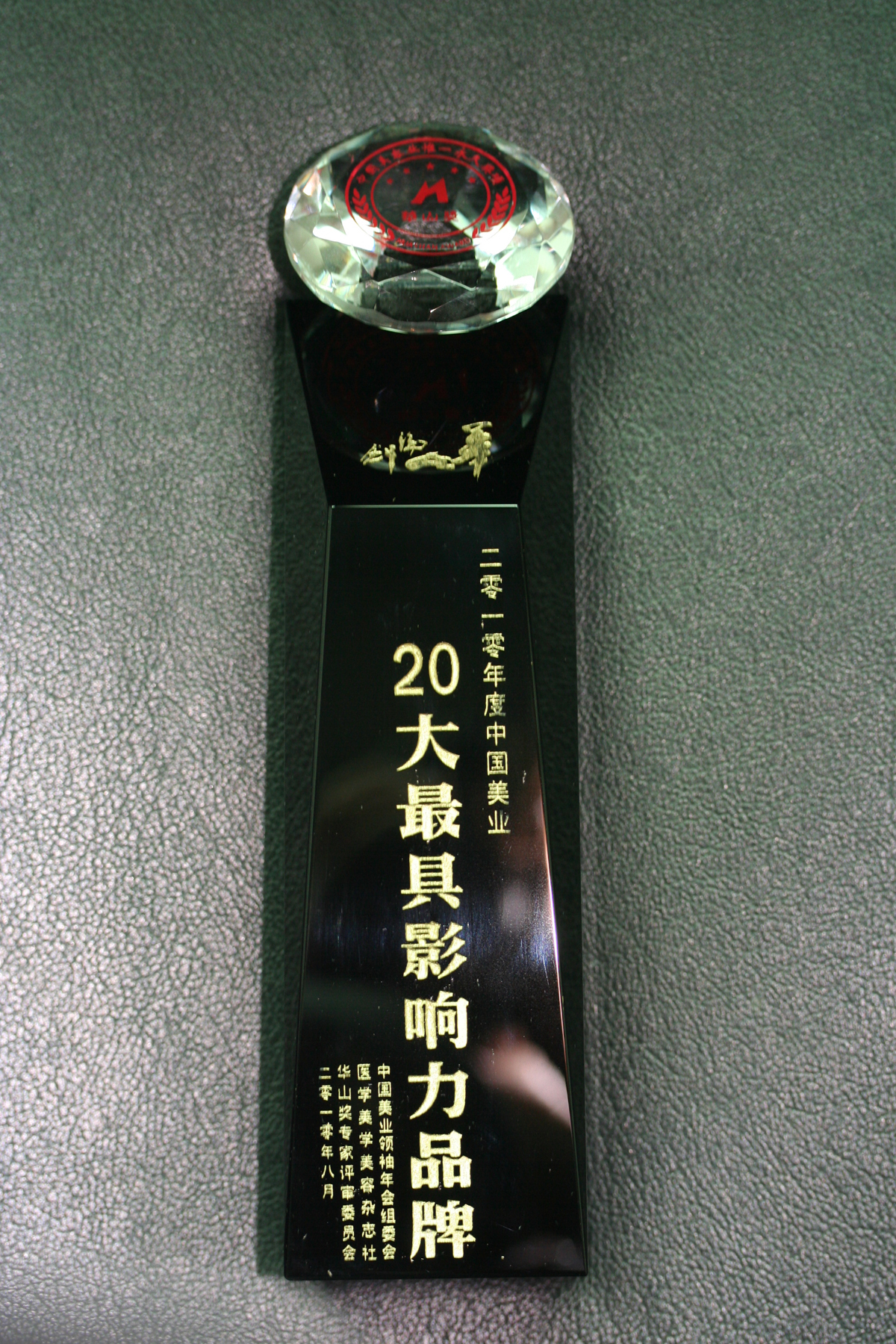 2010年度中国美业20大最具影响力品牌